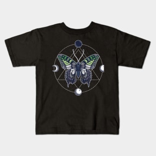 Aromantic Butterfly Kids T-Shirt